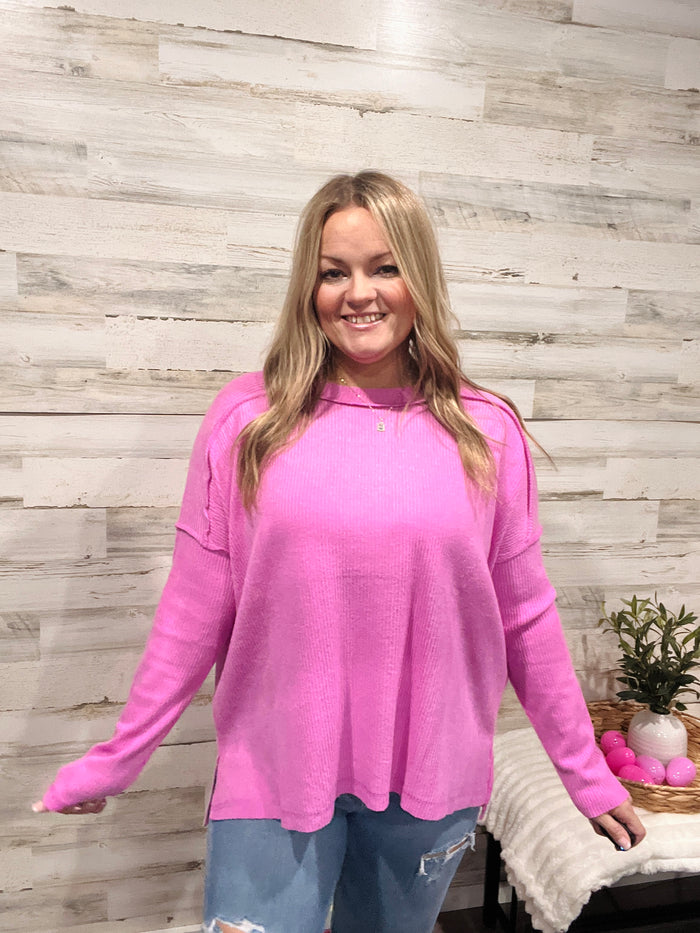 🤍Taffy Pink Long Sleeve