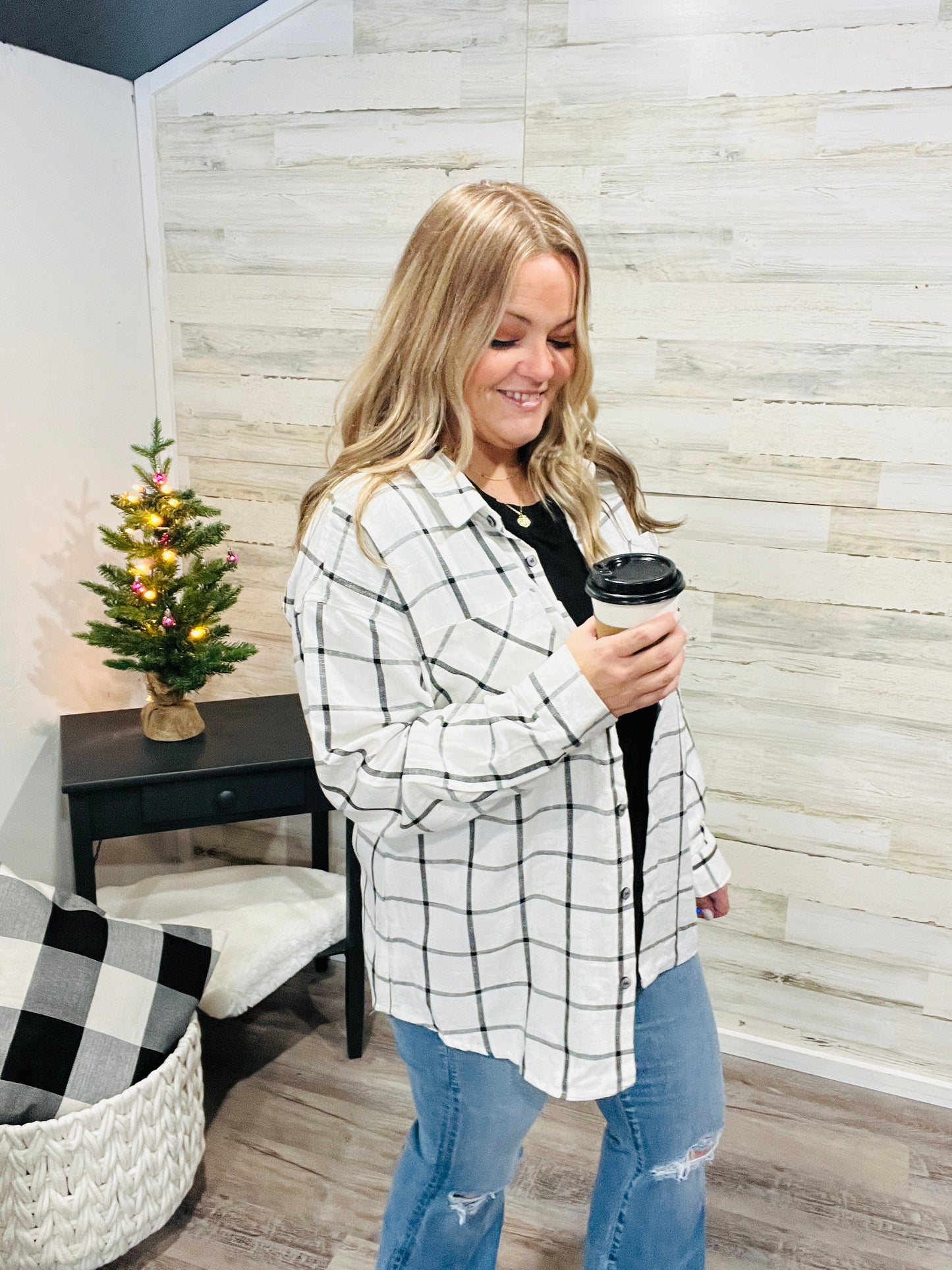 Snowbound Checkered Plaid