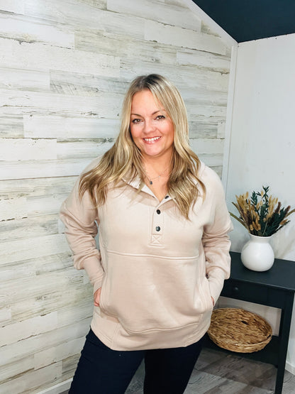 🤍Natural Beige Pullover