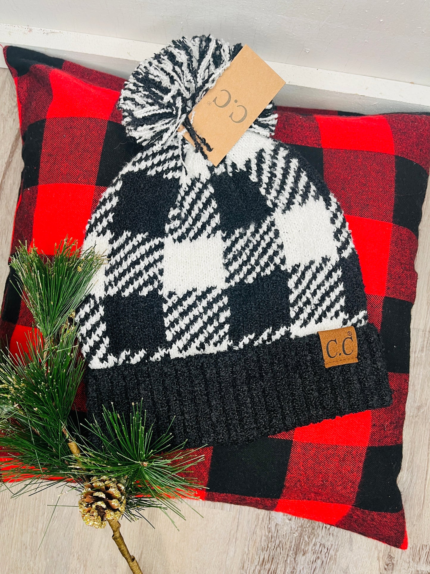 Buffalo Plaid Winter Knit