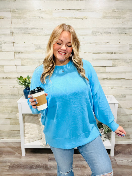 Baby Blue Daydream Sweater