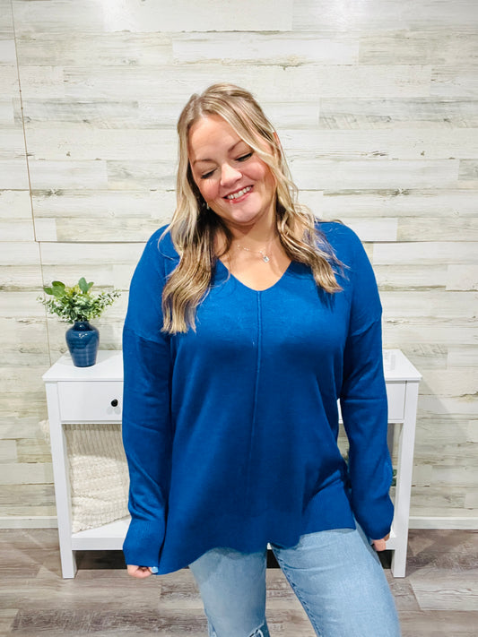 Winter Stormy Sky Sweater