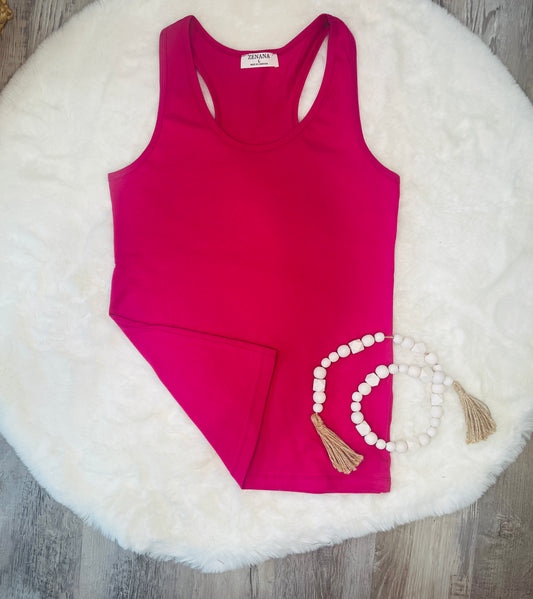 🤍Evening Pink Skies Racerback Tank